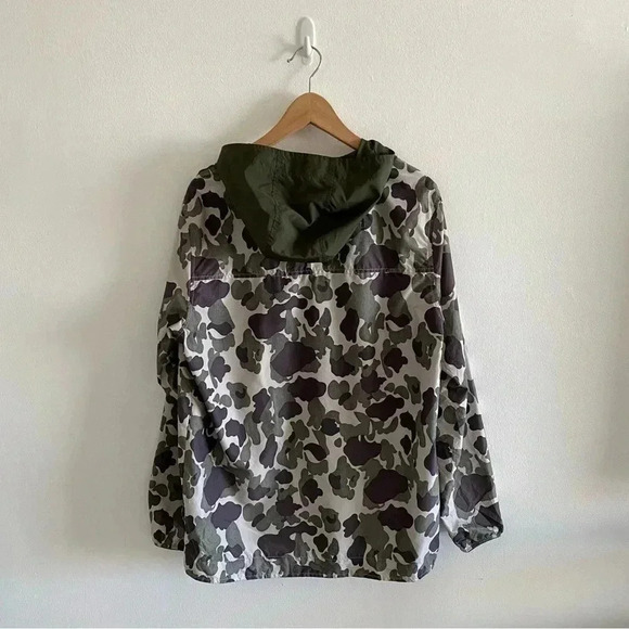 Herschel Voyage Anorak Jacket Men's Dark Green Activewear Hooded Outwear  Sz S - Picture 9 of 9